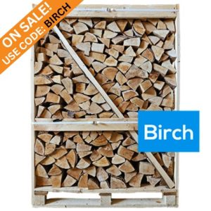 1.93m3 Large Crate Birch Kiln Dried Logs