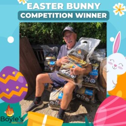 Francis Tyrrell our 2025 Easter Bunny Competition Winner