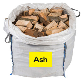 Jumbo Bag of Kiln Dried Ash Firewood
