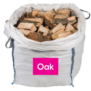 Jumbo Bag of Kiln Dried Oak Firewood