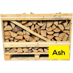 0.8m3 Crate Ash Kiln Dried Logs