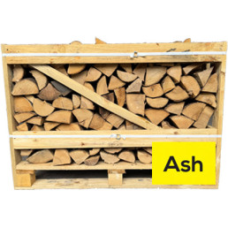 0.8m3 Crate Ash Kiln Dried Logs