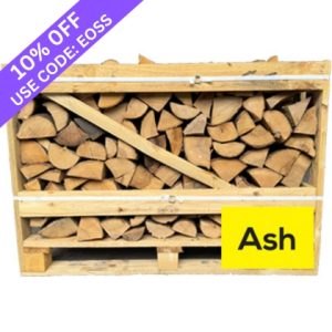 1.0m3 Crate Ash Kiln Dried Logs