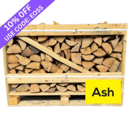 1.0m3 Crate Ash Kiln Dried Logs