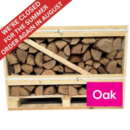 1.0m3 Crate Oak Kiln Dried Logs