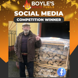 Bronagh Mooney (Dad John) our 2025 Christmas Crate Competition Winner